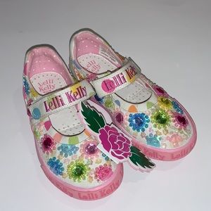 Polka Dot Pattern w Beaded Gems Lelli Kelly shoes!